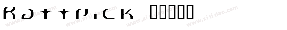 Rattpick字体转换