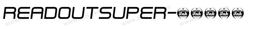 ReadOutSuper字体转换