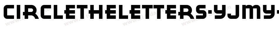 CircleTheLetters-yjMY字体转换