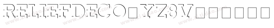 Reliefdeco-Yz8v字体转换