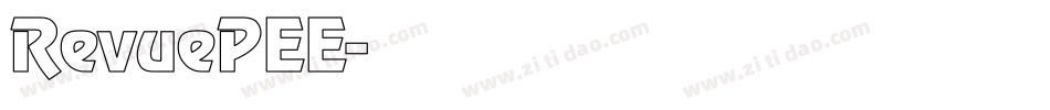 RevuePEE字体转换