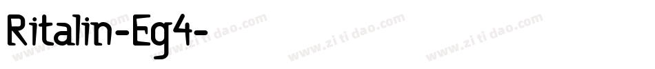 Ritalin-Eg4字体转换