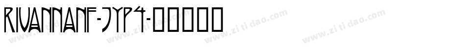 RivannaNf-7Yp4字体转换
