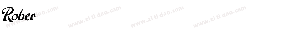 Rober字体转换