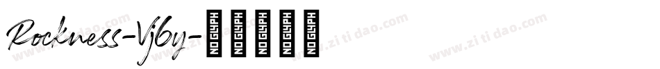 Rockness-Vj6y字体转换