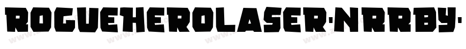 RogueHeroLaser-nRRBY字体转换