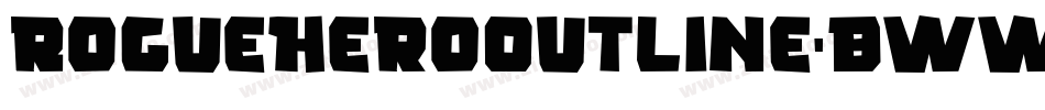 RogueHeroOutline-BWWJ5字体转换