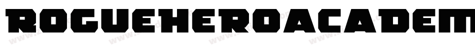 RogueHeroAcademy-2OOoK字体转换