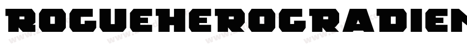RogueHeroGradient-rggMx字体转换