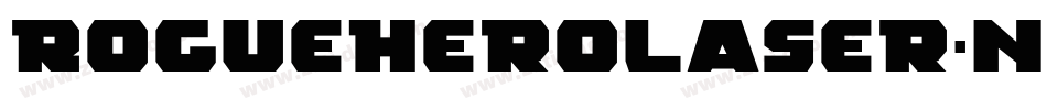 RogueHeroLaser-nRRBY字体转换