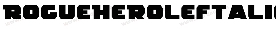 RogueHeroLeftalic-Rppm3字体转换