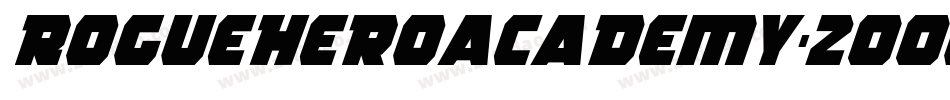 RogueHeroAcademy-2OOoK字体转换