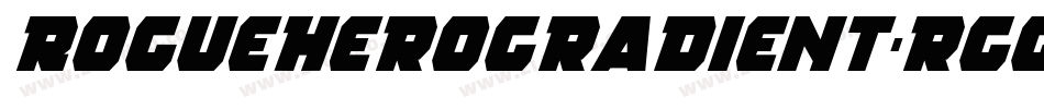 RogueHeroGradient-rggMx字体转换