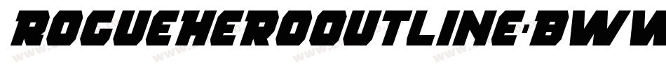RogueHeroOutline-BWWJ5字体转换