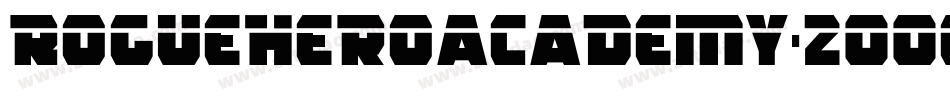 RogueHeroAcademy-2OOoK字体转换