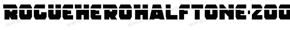 RogueHeroHalftone-2OOoW字体转换