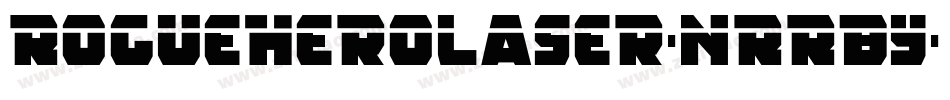 RogueHeroLaser-nRRBY字体转换