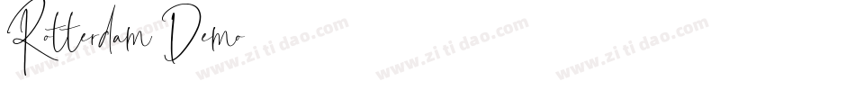 Rotterdam-Demo-2字体转换