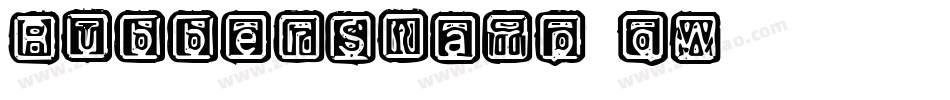 RubberStamp-qW96字体转换