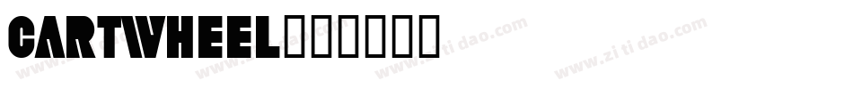 Cartwheel字体转换