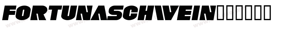 Fortunaschwein字体转换