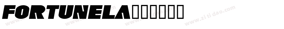 fortunela字体转换