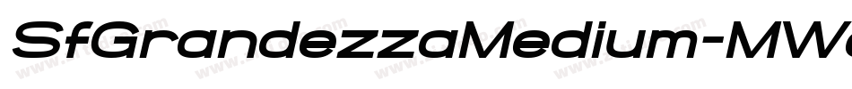 SfGrandezzaMedium-MWoY字体转换 SfGrandezzaMedium-MWoY字体转换