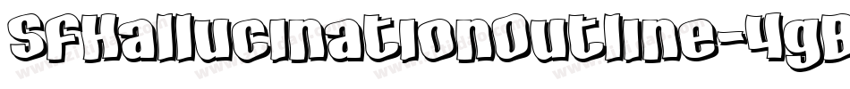 SfHallucinationOutline-4gB4字体转换 SfHallucinationOutline-4gB4字体转换