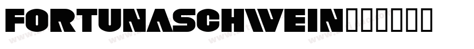 Fortunaschwein字体转换