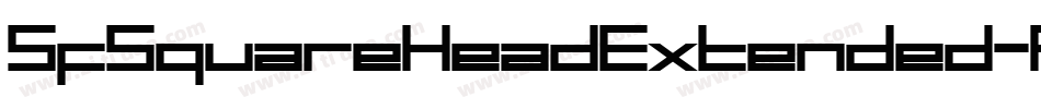 SfSquareHeadExtended-Rq3v字体转换 SfSquareHeadExtended-Rq3v字体转换