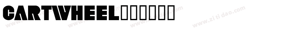 Cartwheel字体转换
