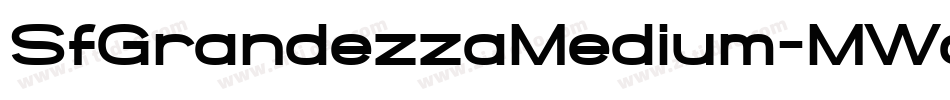 SfGrandezzaMedium-MWoY字体转换 SfGrandezzaMedium-MWoY字体转换