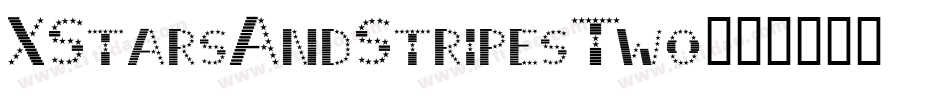 XStarsAndStripesTwo字体转换
