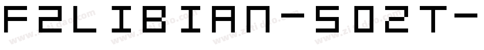 FZLiBian-S02T字体转换