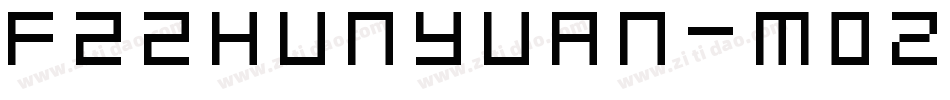 FZZhunYuan-M02T字体转换