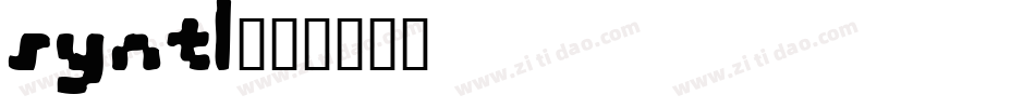 SYNTL字体转换