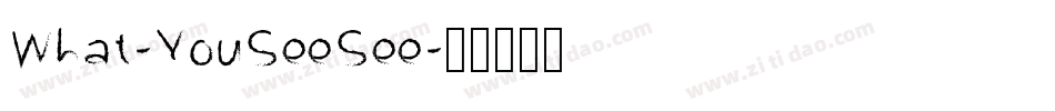 What-YouSeeSee字体转换