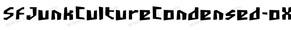 SfJunkCultureCondensed-oXvq字体转换 SfJunkCultureCondensed-oXvq字体转换