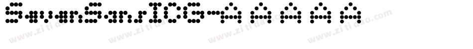 SevenSansICG字体转换