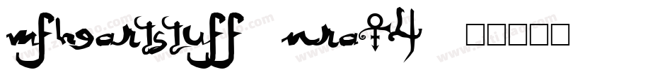 MfHeartStuff-nRA14字体转换