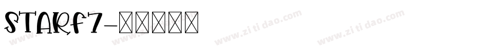 STARF7字体转换