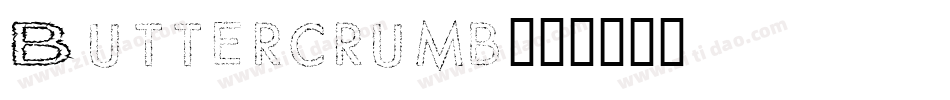 Buttercrumb字体转换