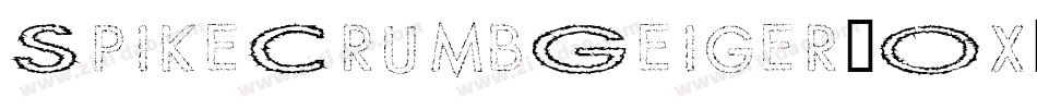 SpikeCrumbGeiger-Ox4字体转换
