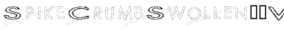 SpikeCrumbSwollen-3VL字体转换