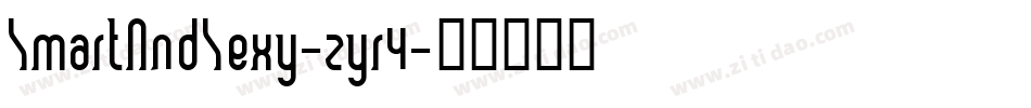 SmartAndSexy-zyr4字体转换