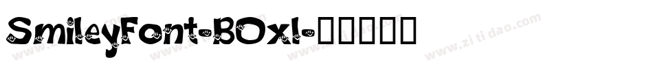 SmileyFont-B0xl字体转换