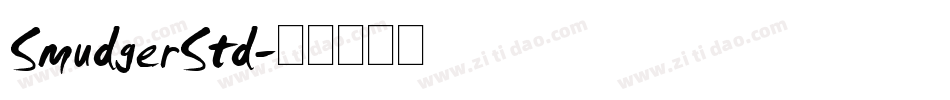 SmudgerStd字体转换