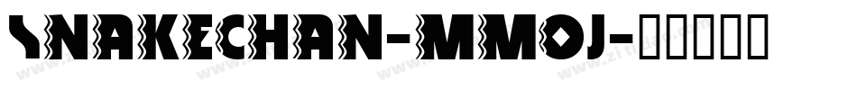 SnakeChan-MMoJ字体转换