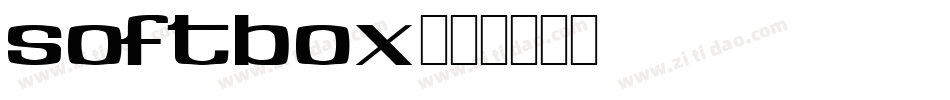 SOFTBOX字体转换 SOFTBOX字体转换