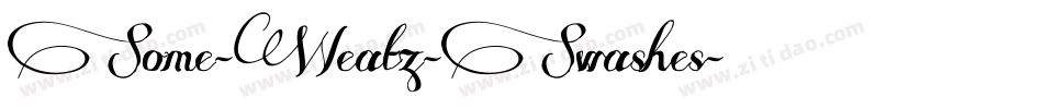 Some-Weatz-Swashes字体转换
